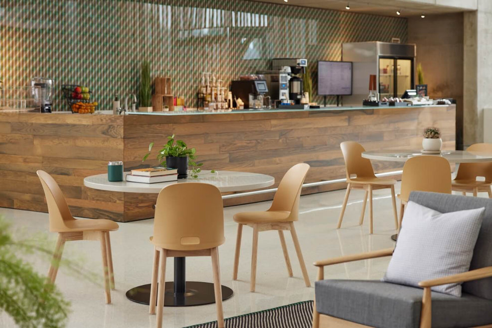 Jive Café Table in lifestyle shot